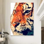 Tigar Slike na metalu Poster na aluminijumu