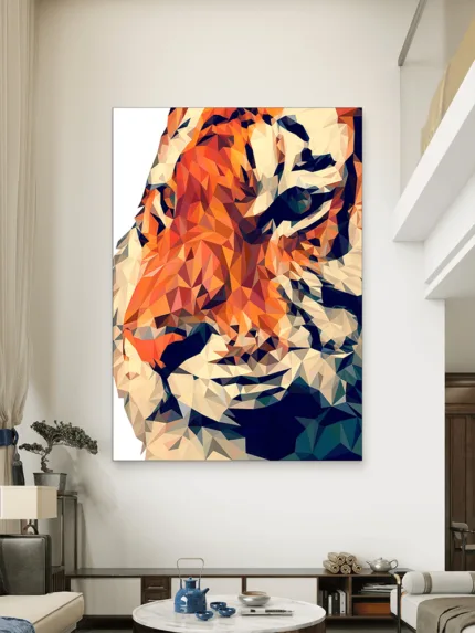 Tigar Slike na metalu Poster na aluminijumu