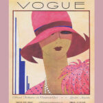 Vogue Pink Poster Vouge Pink Slike na metalu Poster na aluminijumu