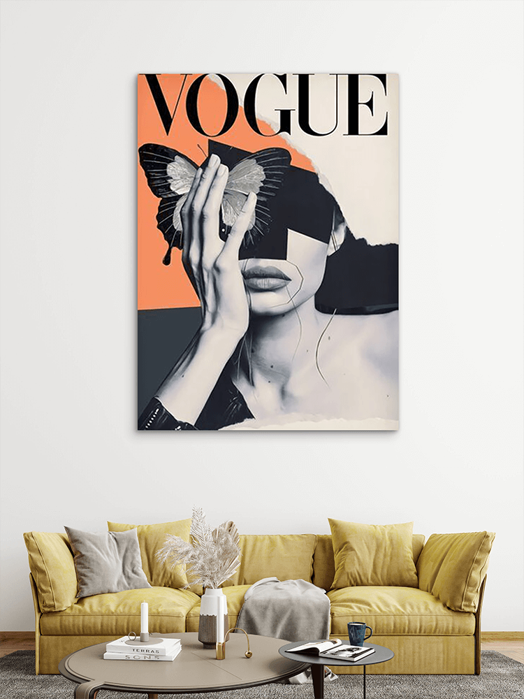 Vogue-Poster-12 Vogue Vintage Slike na metalu Poster na aluminijumu