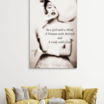 Vogue Vintage Slike na metalu Poster na aluminijumu