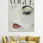 Vogue Vintage Slike na metalu Poster na aluminijumu