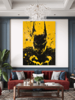 Batman Pop Up Umetnost Slike na metalu Poster na aluminijumu