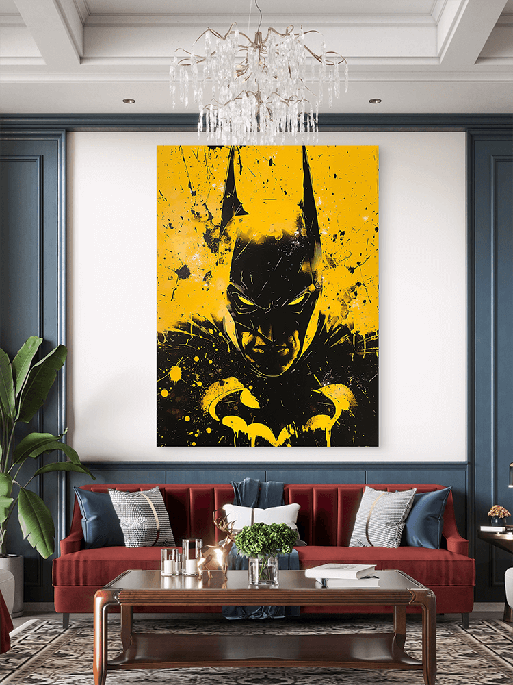 Batman-Pop-Up Batman Pop Up Umetnost Slike na metalu Poster na aluminijumu