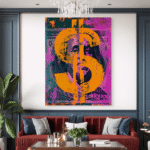 Money Pop Up Umetnost Slike na metalu Poster na aluminijumu