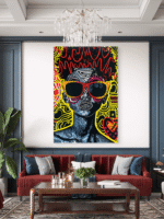 Pop Up Art Umetnost Slike na metalu Poster na aluminijumu