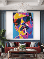 Pop Up Umetnost Slike na metalu Poster na aluminijumu